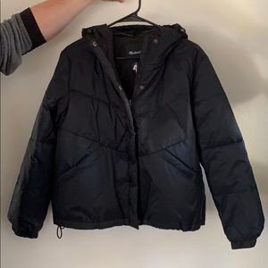 Chevron Packable Puffer Jacket